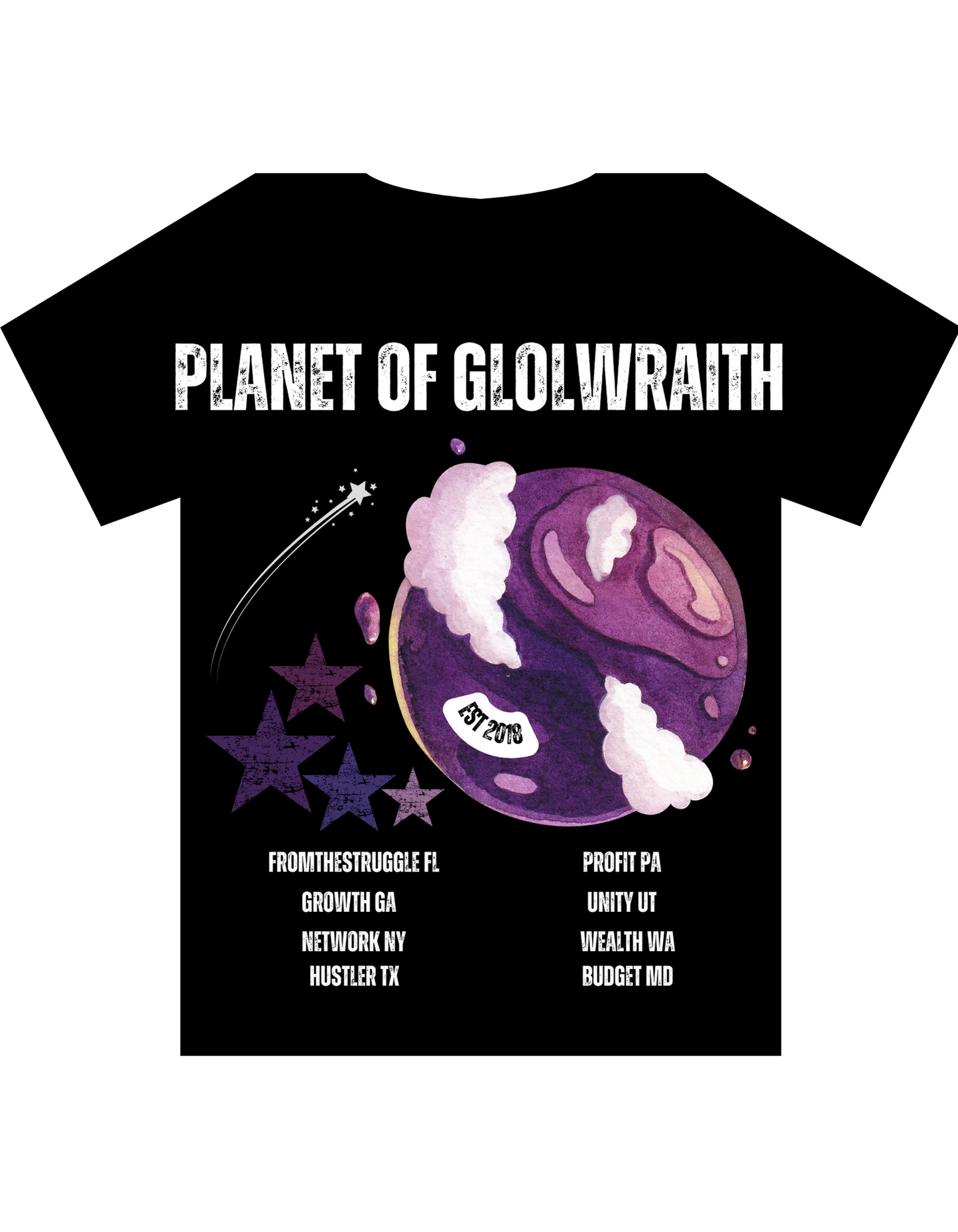 Planet Of GloLwraith Tee