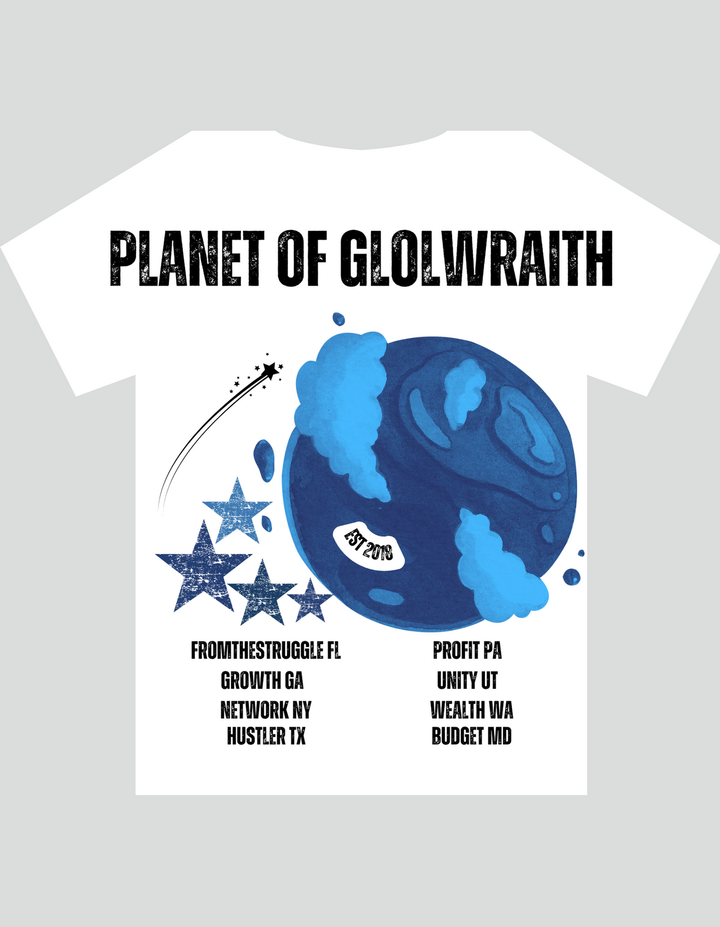 Planet Of GloLwraith Tee